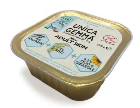 Корм Unica Gemma для взрослых собак мелких пород паштет 150г х 12шт фото